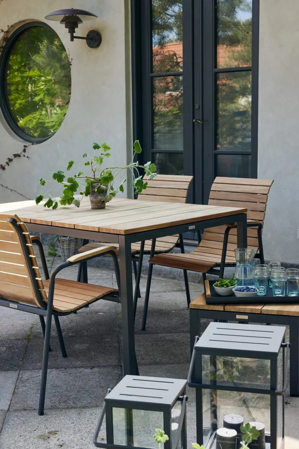 Toscana & Bellevue Havemøbelsæt - 5 dele