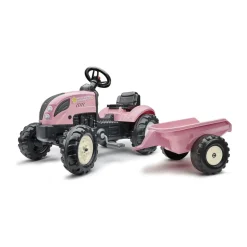 Traktor med trailer