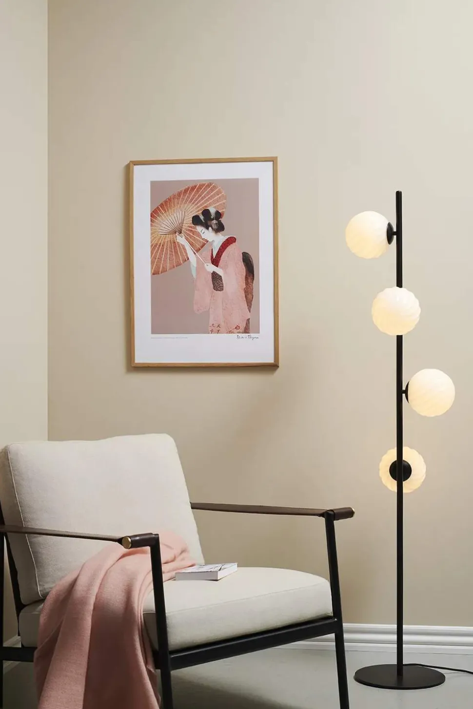 Twist Gulvlampe - 4 lamper