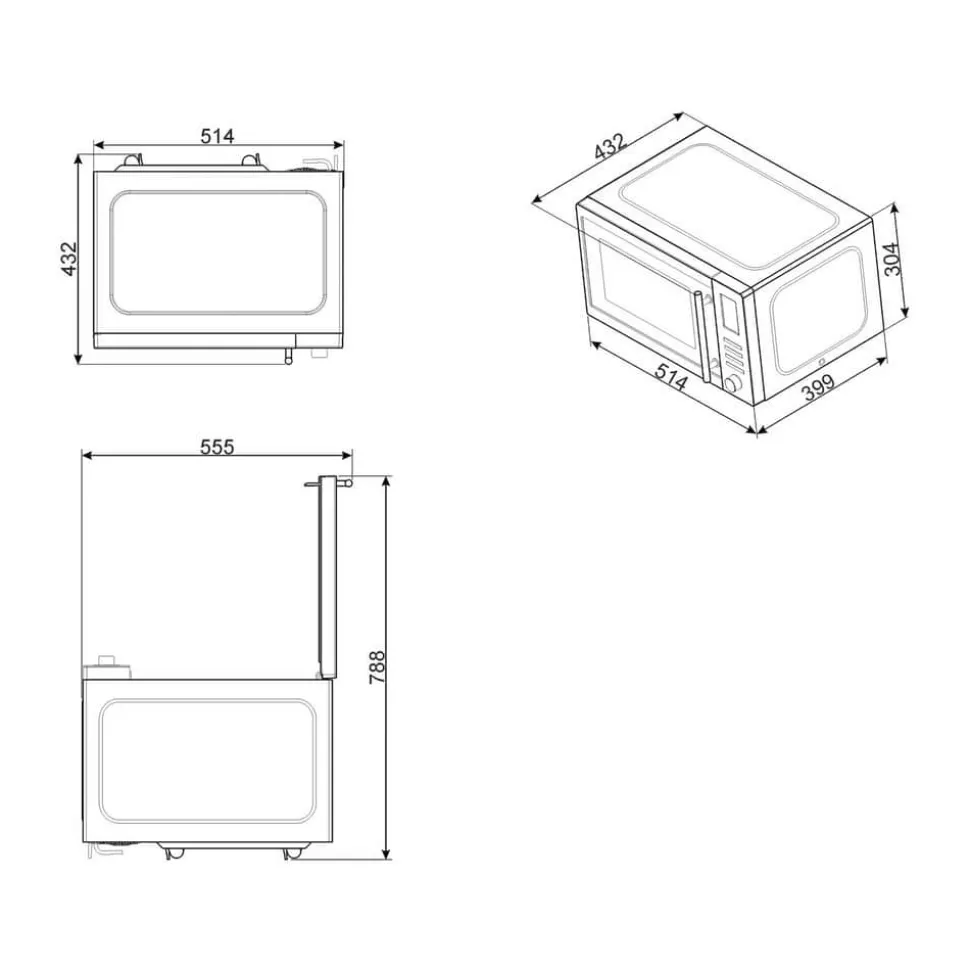 Universal Mikroovn MOE25X