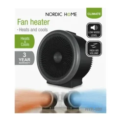 Varmeblæser/køleventilator