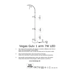 Vegas Gulvlampe