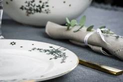 Vinterstjerner Frokoststallerken