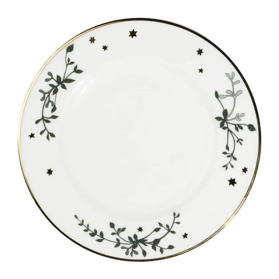 Vinterstjerner Frokoststallerken