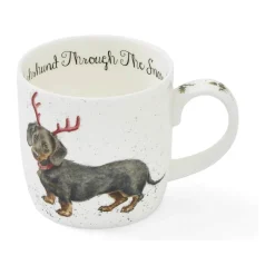 Wrendale Krus - Dachshund Snow