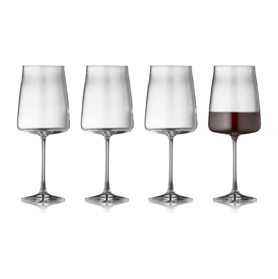 Zero Rødvinsglas - 4 stk.
